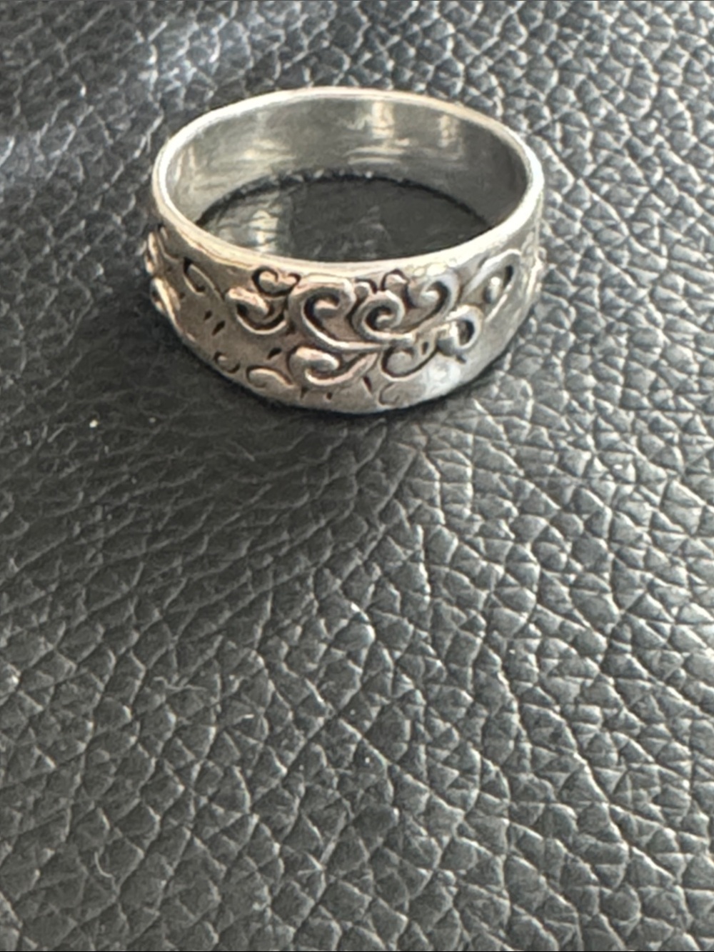 Sterling Silver Retired Silpada Poseidon Ring Size 11